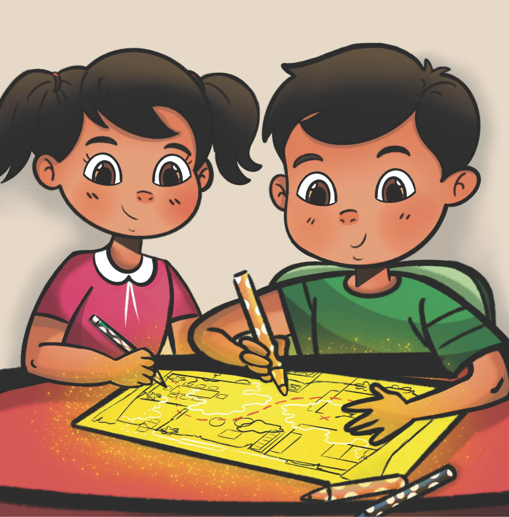 Home 14 Sam and Sophie love Treasure Hunts