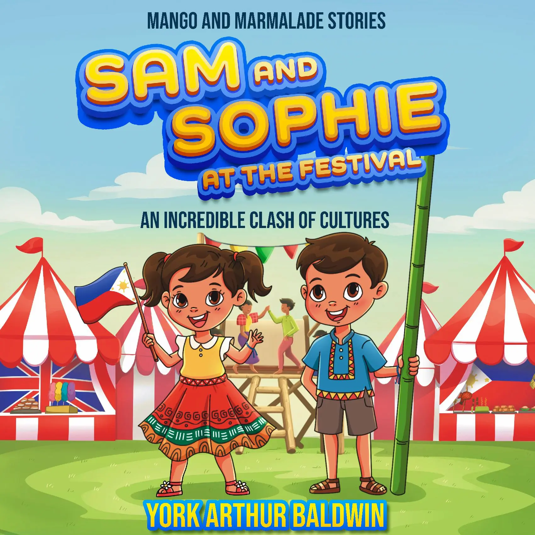 Sam and Sophie at the Festival