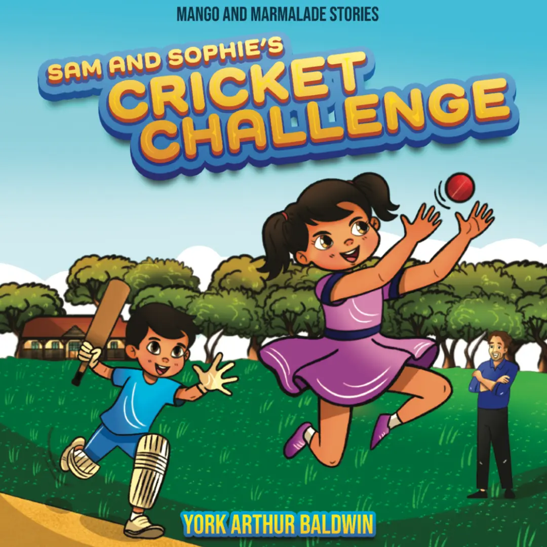 Sam and Sophie are twins and best friends. They love making up games and having adventures together, and they agree about almost everything. There’s just one thing they can’t see eye to eye on: cricket. For Sam, it’s the most exciting game on earth. Sophie thinks it’s pointless. Neither of them can understand the other’s point of view. Luckily, their dad, Charles, has the sensitivity and wisdom to help out. With a big match coming up, he’s sure he can help Sophie to engage with the joy of the game. Mango and Marmalade Stories is a delightful children’s book series celebrating family, cultural diversity and the joy of childhood adventures. Aimed at children aged 4-10, the series features the heartwarming tales of Sophie and Sam, six-year-old twins with a unique blend of Filipino and British heritage. Each story takes young readers on an exciting journey illustrating important life lessons about friendship, overcoming challenges, and the magic of cultural fusion. Perfect for bedtime stories and early readers, Mango and Marmalade Stories promote inclusivity, empathy, and celebrating your roots. Sam and Sophie’s Cricket Challenge